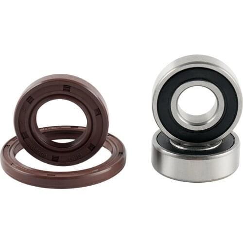 Motorcycle Front Wheel Bearing & Seal Kit For Honda XR250 1989-1998 1990 Oil Seal And Front Wheel Hub Steering Roller Bearings