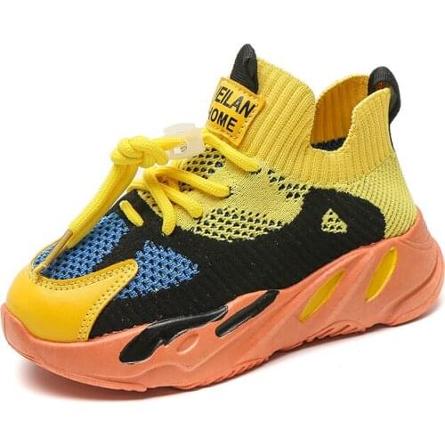 Comfortable Kids Sports Shoes Breathable Mesh Old Dad Sneakers Children Toddlers Boys Shoes Quick Dry Casual Shoes Unisex Shoes