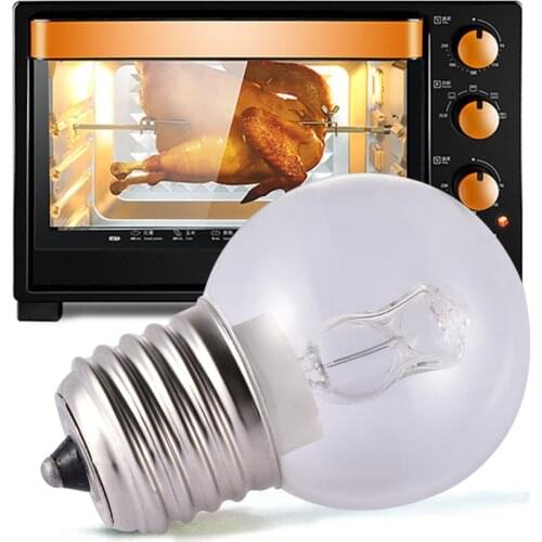 Microwave Oven Light Lamp Bulb E27 High Temperature 500 Degree Oven Lamp Oven Light 40w 220-240V Lamp For Home Oven Cooker Bulb