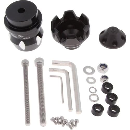 M8 & M10 Universal Motorcycle CNC Aluminum Alloy Frame Slider Falling Crash Protector