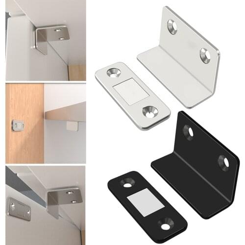 Strong Magnetic Steel Catch Latch Ultra Thin For Door Cabinet Cupboard Closer Sliding Door Wardrobe Magnetic Hardware Tools