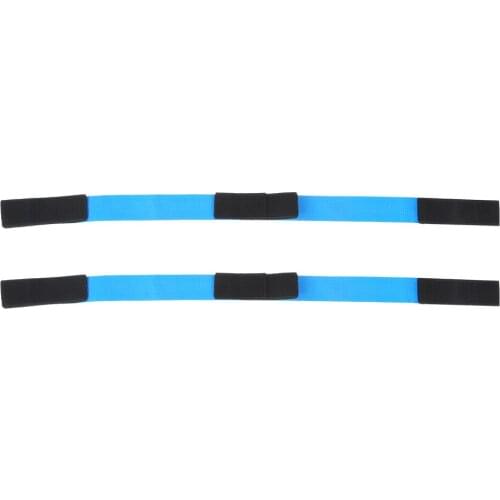 Brand New 3 People Group Children Adults Ribbon Elastic Cooperative Legged Race Bands Outdoor Activity Team-Building Group Game