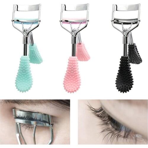 Mini Eyelash Curler Portable Useful Stainless Steel Curling Partial Eyelashes Auxiliary Beauty Tools Natural Eye Lashes Makeup