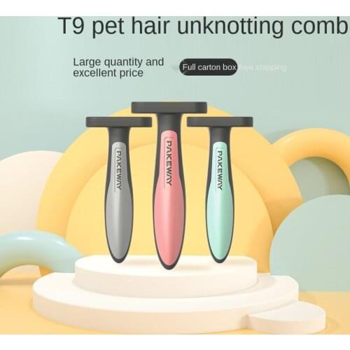 Pet Comb for Dogs Grooming Toll Automatic Hair Brush Remover Pet cat Hair shedding Comb Dog Beauty cleaning Comb Pet Products