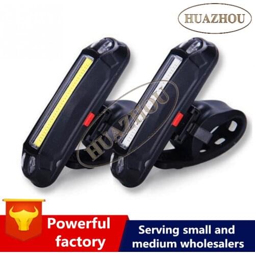 Bicycle tail light LED charging warning cycling equipment flashing long tail light USB night riding running light Free shipping