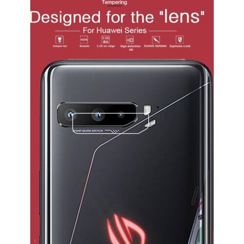 Back Camera Lens Tempered Glass For Asus ZenFone 7 Pro ROG Phone 3 III ZS670KS ZS671KS Camera Film Cover With Cleaning Tools