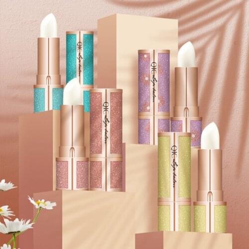 1Pcs Lip Balm Moisturizing Smooth Fines Brighten Lip Color Anti-Drying Lip Cream Anti Freeze Anti Drying Moisturizing