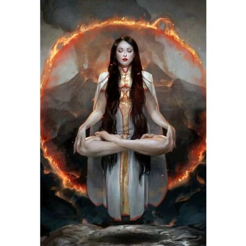 5D DIY Diamond Painting Magic woman Picture Full Square/Round Diamond mosaic Embroidery Cross Stitch Decor