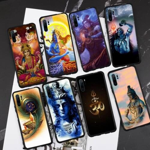 Lord Shiva Hindu God Buddha India Phone Cases For Huawei honor Mate P 9 10 20 30 40 Pro 10i 7 8 a x Lite nova 5t