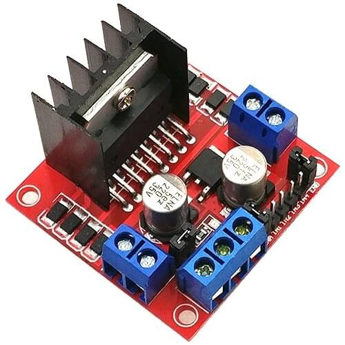 1PCS L298N Stepper DC Motor Driver Shield Expansion Development Board for arduino DIY Car Robot Dual H B