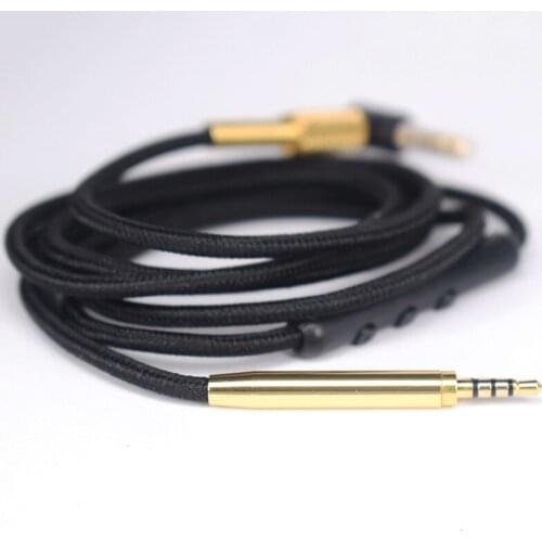 Headset Cable for Bose QC25 OE2 SoundTrue QC35 AE2 Headphones Replacement Cord With Mic Remote Volume Control for iPhone Android