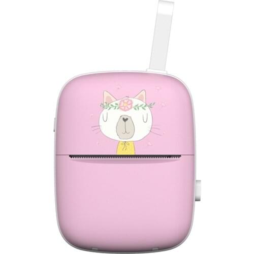 Pocket Wireless Thermal Printer Portable Wireless Inkless Pocket Printer With Thermal Paper For Students Workers Travelers Lists