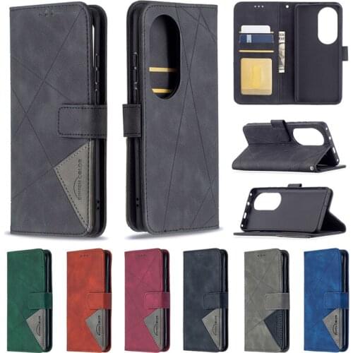 Flip Stand Leather Phone Case For Huawei P50 Pro P40 P30 Lite Wallet Card Cover For Huawei P Smart 2021 2020 2019 Coque Etui
