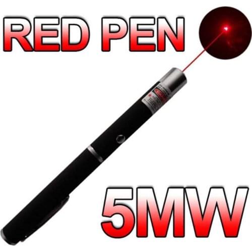 RED Laser Beam Pointer Pen 5MW Powerful 650nm For PPT For SOS Mounting Night Hunting teaching Meeting PPT Xmas gift