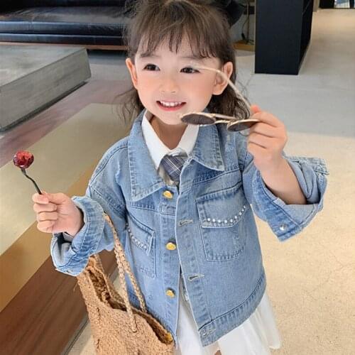 Little Loach Denim Jackets For Girls