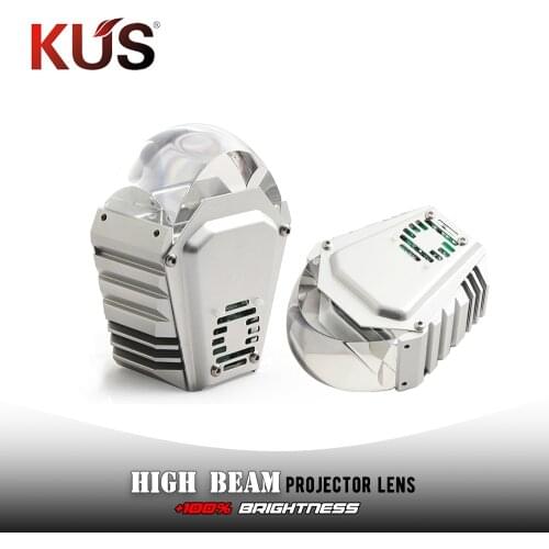 2.0 inch 32W Car Styling BI LED Projector Lens Matrix High Beam All In One Design For Universal Car Headlight Fog Hid Retrofit