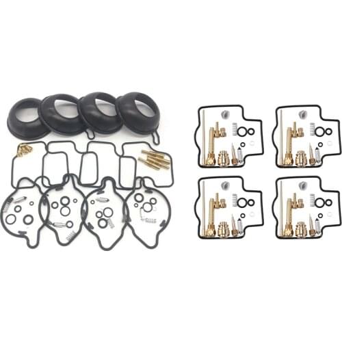 8 Pcs Carburetor Repair Kit Plunger Diaphragm Part Carburetor Carb Repair Kit Gasket, 4 Pcs A & 4 Pcs B