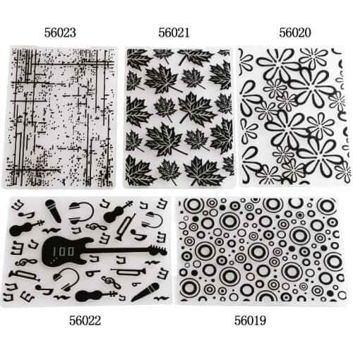 Maple Leaf Flower Musical Music mold Set Cookie Texture Mat Sugar Craft Decoration Baking Tools Fondant Cake Mold Transparent Te