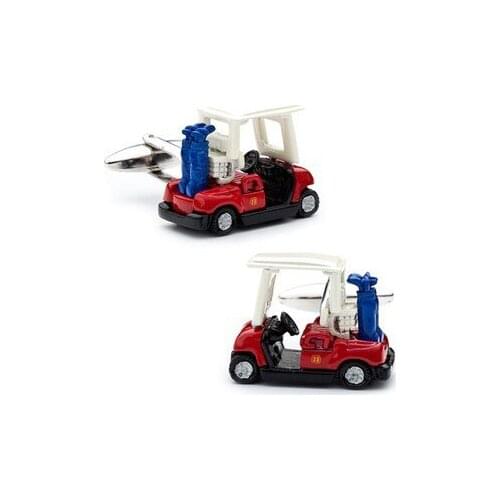 Novelty Copper Material Golf Cart Style New Arrival Wholesale Cuff Links
