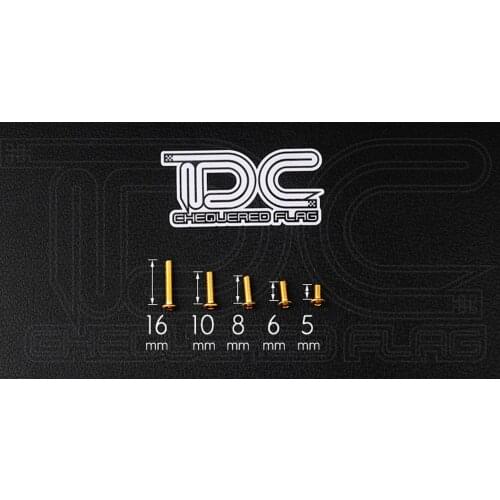 1PC Upgrade OP Parts 24K Real Gold-Plated Round Head Flat Head Machine Screw M3 Common Specifications RC Car Truck Robot Parts