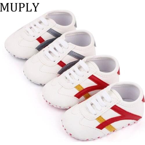 Baby Boys Girls First Walkers Shoes Infant Toddler Soft Sole Anti-slip Baby Shoes Newborn Canvas Baby Sports Sneakers Shoes