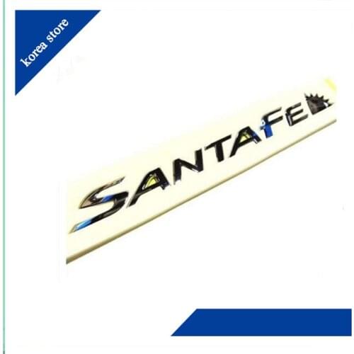 OEM Rear 863102W000 for SANTA FE Lettering Emblem For 2013 - 2016 for HYUNDAI Santa Fe SPORT