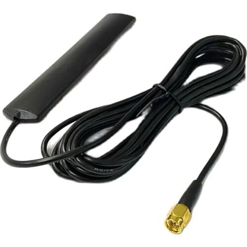 433mhz Glue Stick Patch Antenna 3dbi with SMA Male Connector Radio Aerial NEW