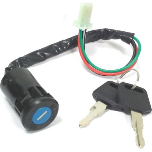 Ignition Key Switch for Honda Chinese Quad ATV Parts 50cc 70cc 90cc 100cc 110cc Bashan BS200 BS250