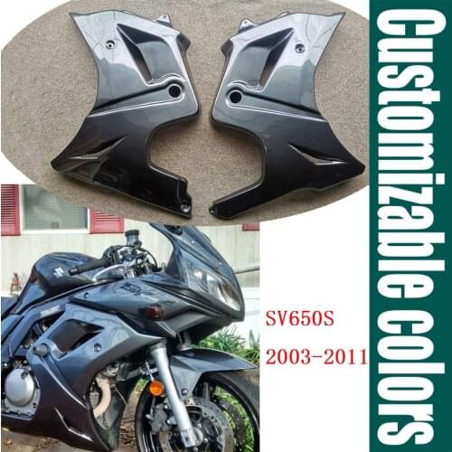 Fit For SV650S 2003 - 2011 Left + Right Part Batwing Fairing Bodywork Panel SV650 S