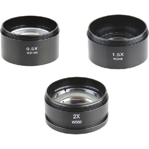 Stereo Microscope 0.7x Auxiliary Objective Lens Teleconverter Teleconverter