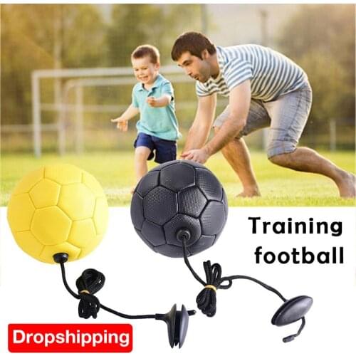Football training ball Kick Soccer Ball TPU Size 2 kids adult futbol with String beginner Trainer Practice Belt dropshipping