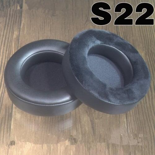Replacement Protein Leather Velvet Foam Ear Pads Cushions for XIBERIA S22 Headphones High Quality
