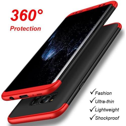 Armor Hard Case For Samsung S8/S8 Plus/Note 8 3-in-1 360 Degree Full Body Protection Back Cover Case
