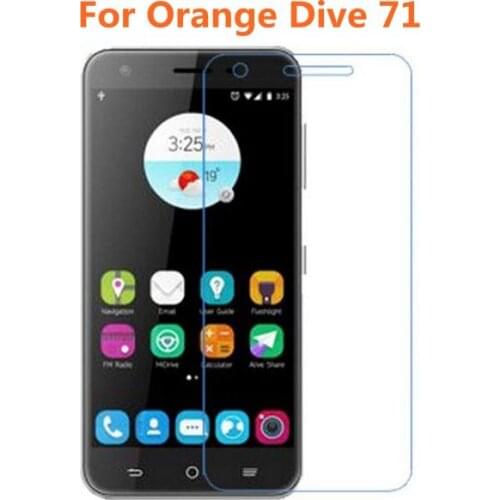 10pcs/lot Tempered Glass Original 9H Explosion-proof Protective Film Screen Protector for Orange Dive 71