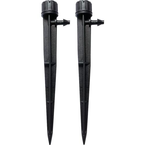 50Pcs Adjustable 8 Holes Watering Drippers Micro Irrigation System Misting Nozzle Stake Sprinkler Connect 4/7mm Hose