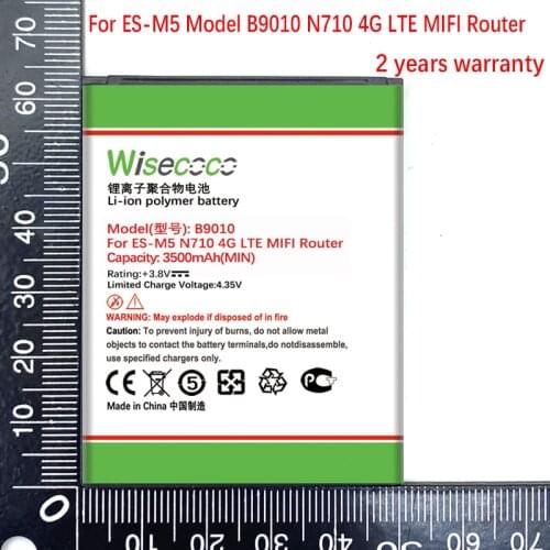 B9010 New Battery For ES-M5 Model N710 4G LTE Pocket WiFi Router High Quality
