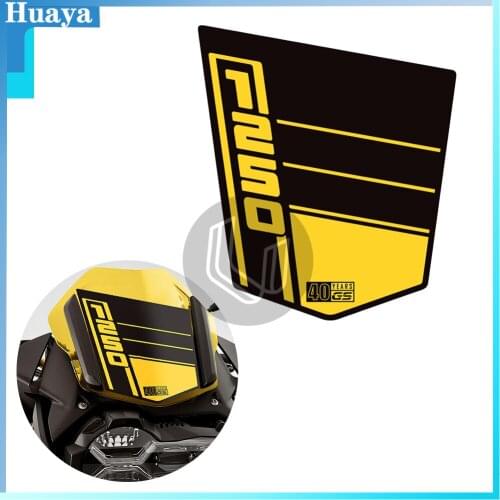 Motorcycle Wingshield Sticker Case for BMW R1200GS R1250GS Adventure Triple Black Edition 2013-2021