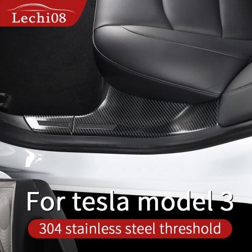 Welcome pedal for 2016 to 2019 Tesla model 3 accessories/car accessories model 3 tesla three tesla model 3 carbon/accessoires
