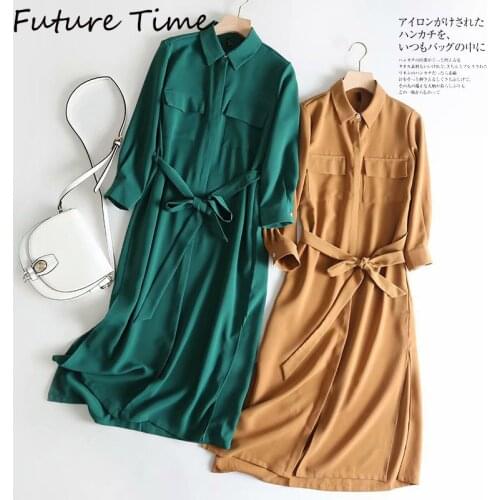 Однотонные летние платья Future Time China At AliExpress