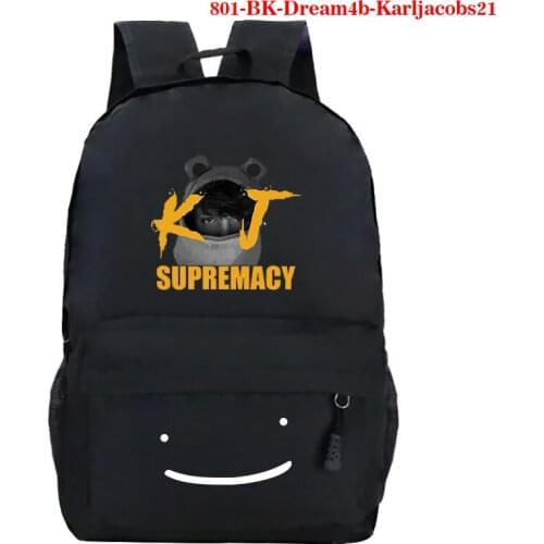 Karljacobs Print Student Schoolbag Anime Men Women Fashion Backpack Travel Shoulder Bag Travel Bags Men Outdoor Work Leisure Bag