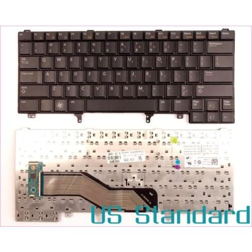 Laptop Keyboard For Dell Latitude E6220 E6230 E6430s 024P9J 0C7FHD 8G016 V118924CS without Point Stick Non-Backlit US Version