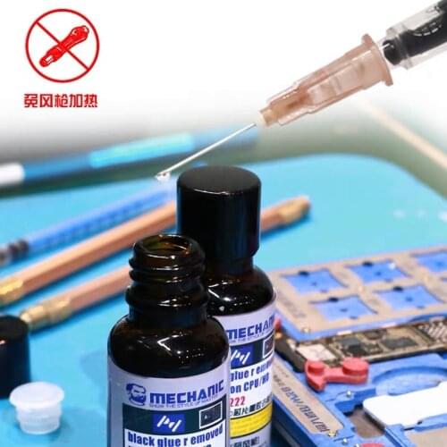 Mechanical 5222 NAND CPU CHIP Rubber Edge Adhesive Silicone Sealant Electrical BLACK No Need Hot Air Gun Easy IC Solution Black