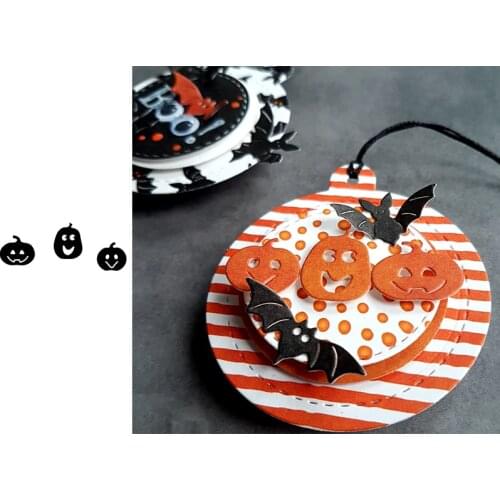 Metal cutting dies smile pumpkin cut die mold new 2019 Scrapbook cards making paper craft knife mould blade punch stencils