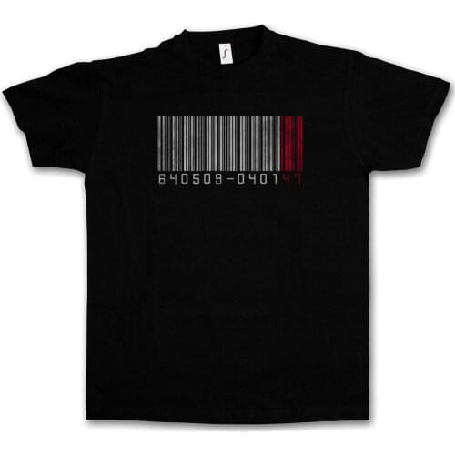 2019 New Arrive O-Neck T Shirt Men Hitman No 47 T-Shirt - Strichcode Barcode Nr. Nummer Number 47 Game Moviemovie Tee
