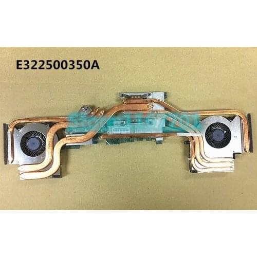 New Original Laptop/Notebook CPU/GPU cooling Radiator Heatsink&Fan for MSI GE75 GP75 GTX1060 E322500350A E322500351A