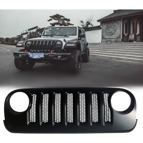 J E E P Wrangler Matte Black Grill ABS Grilles Change from JL for JK 2007-2017 1PC