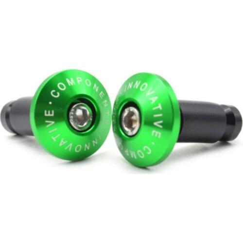 Motorcycle Dirt Bike CNC Handlebar Grips Slider Cap Plug Aluminum Bar End for KAWASAKI Yamaha Ducati Suzuki honda