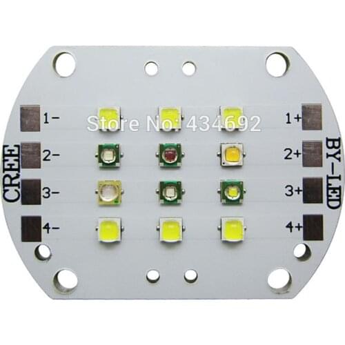 Cree XPE XP-E + XPL XP-L Epileds Led DIY Lamp Light 430NM 520NM 620NM 3000K 6500K 10000K For Reef Fish Tank Aquarium Bulb Lamp