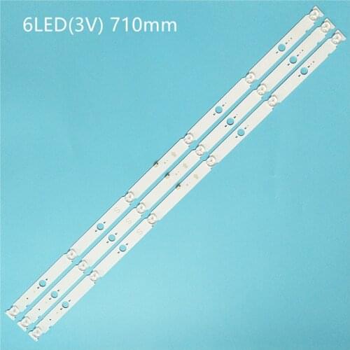 3Pcs x LED Backlight Strip for SONY KDL-40WD653 KDL40RD453 KDL-40WD650 KDL-40W655D SAMSUNG_2015SONY_TPZ40_FCOM_A06 LSY400HN01