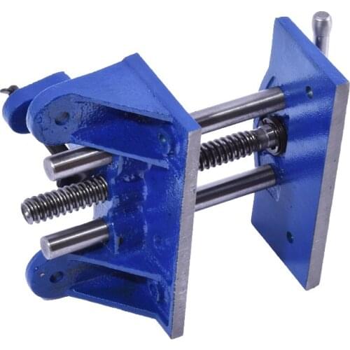 High Quality Cast Iron Material Table Bench Clamp Screw Clamp Lock Woodworking Table Clamp Wooden Fixture Vise Clamping